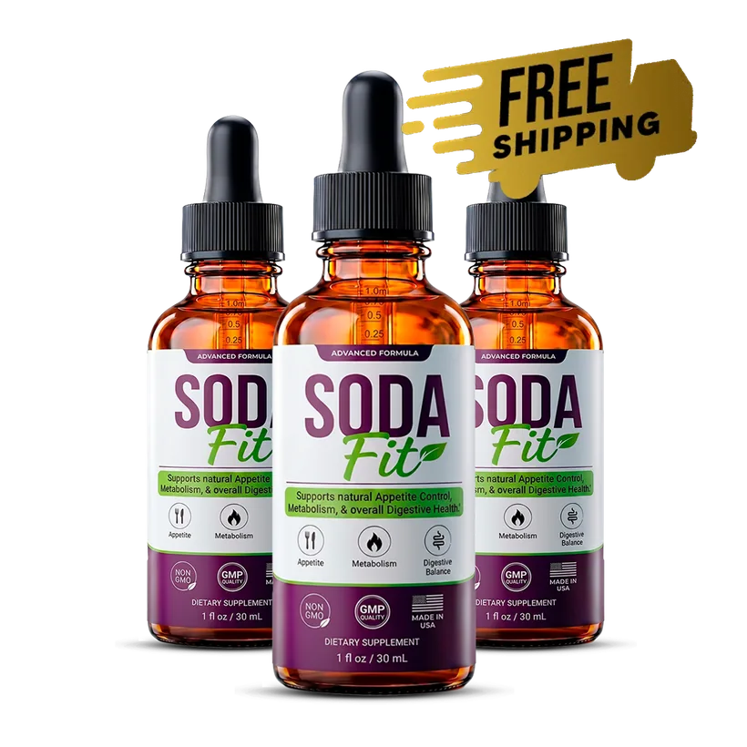 SodaFit three bottle package